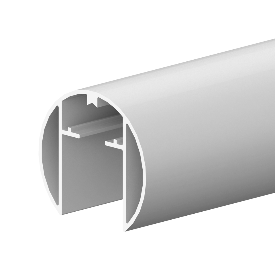 Aluminum Caprail - Round - 19'