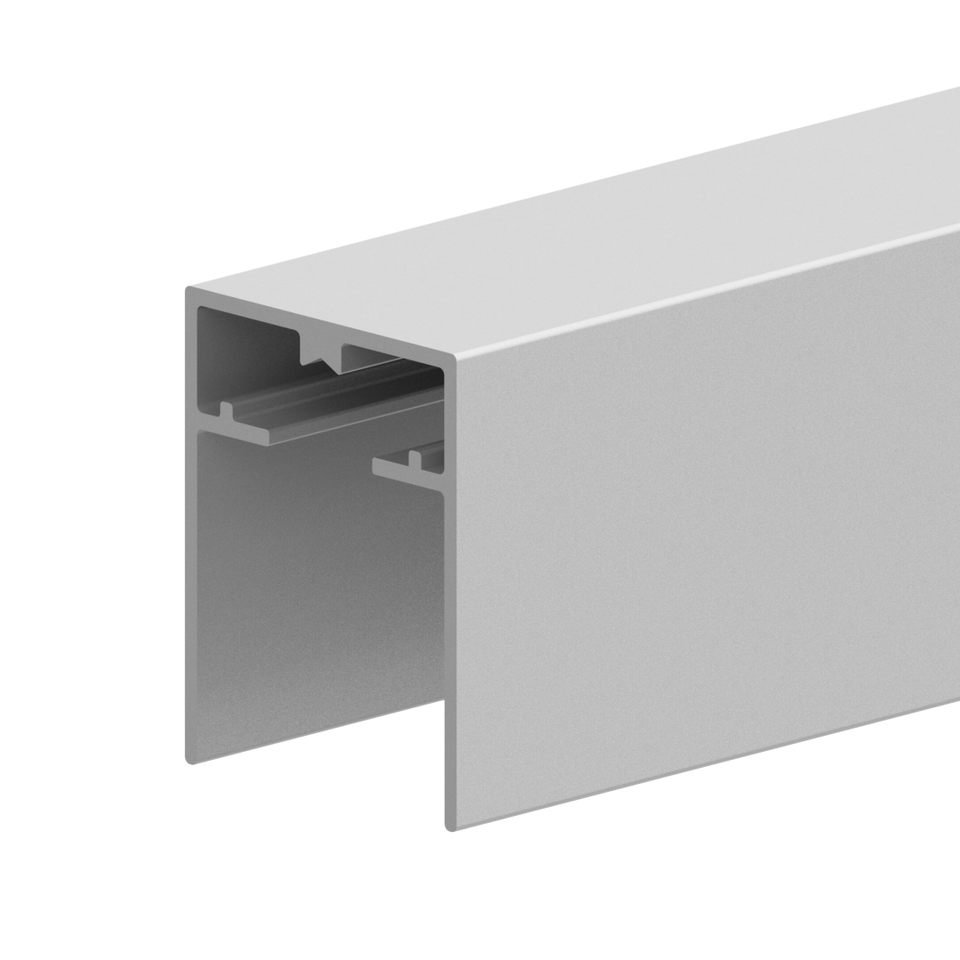 Aluminum Caprail - Rectangle - 19'