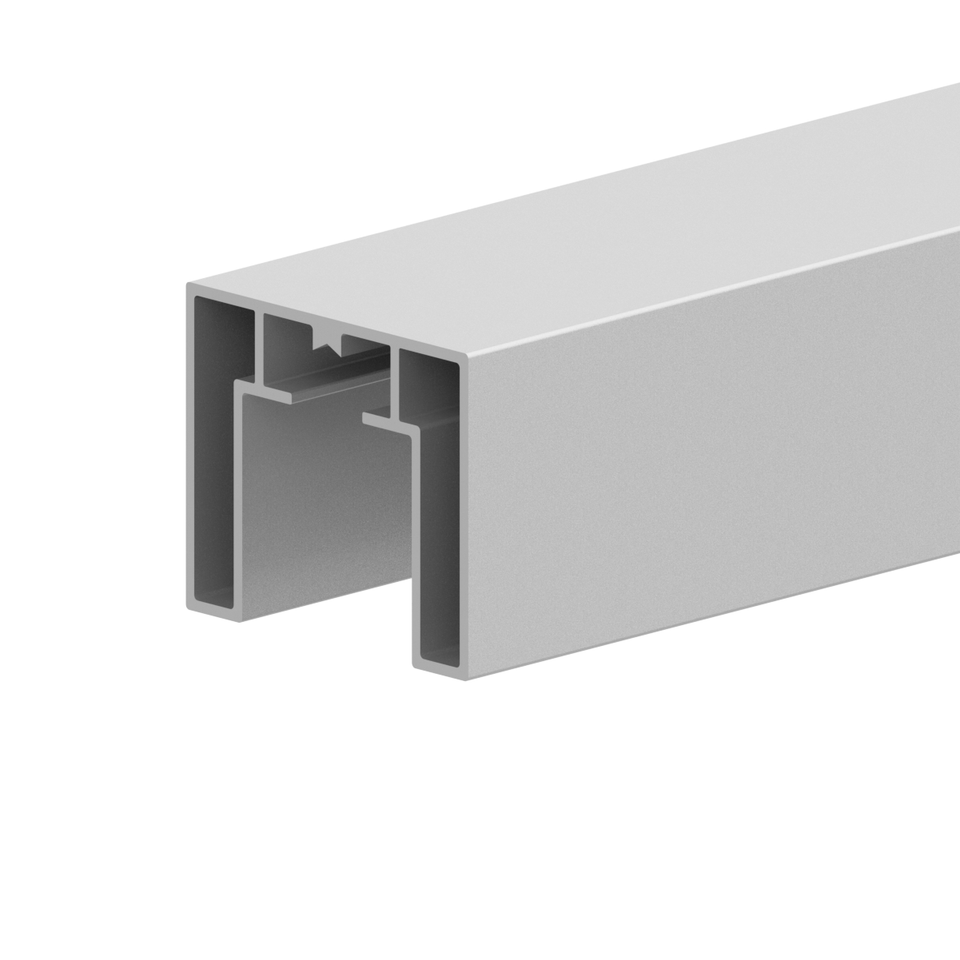 Aluminum Caprail - Square - 19'
