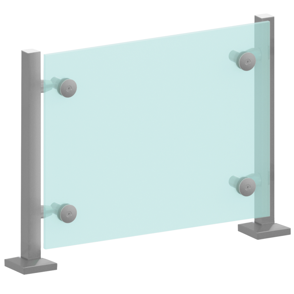 Double Arm Post - Square & Round