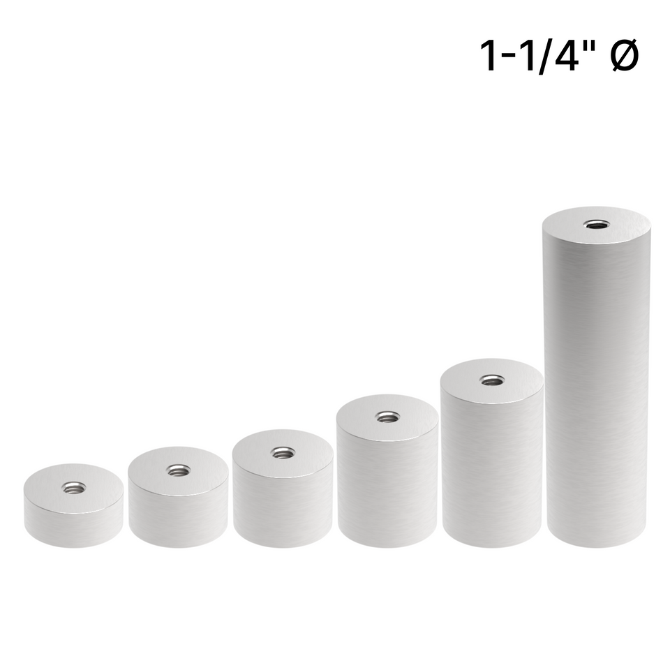Display Standoffs - 1-1/4" Diameter