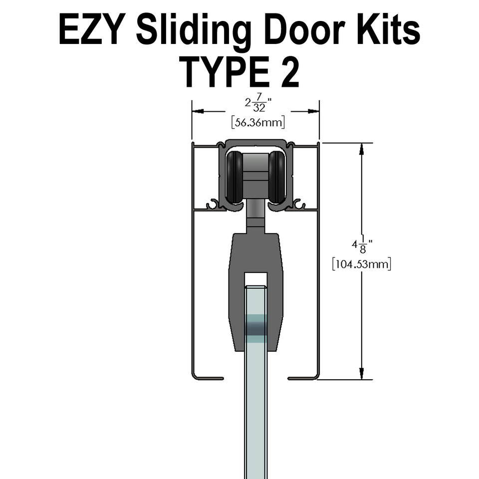 EZY2 Sliding Door Kits