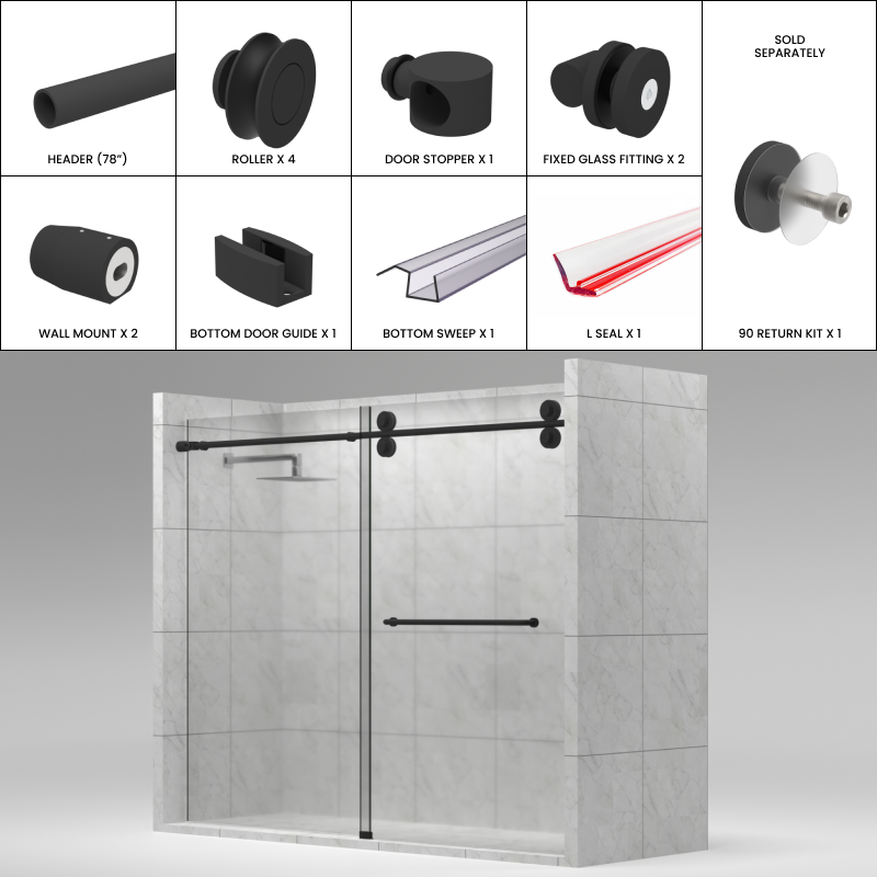 Sliding Door Kits - Luna Series