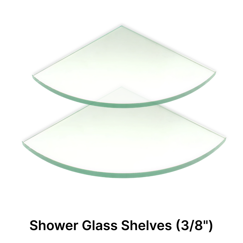 Shower Glass Shelves (3/8")