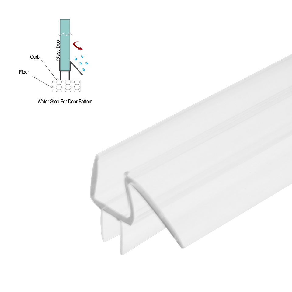 Shower Sweeps for 3/8" (10mm) Glass
