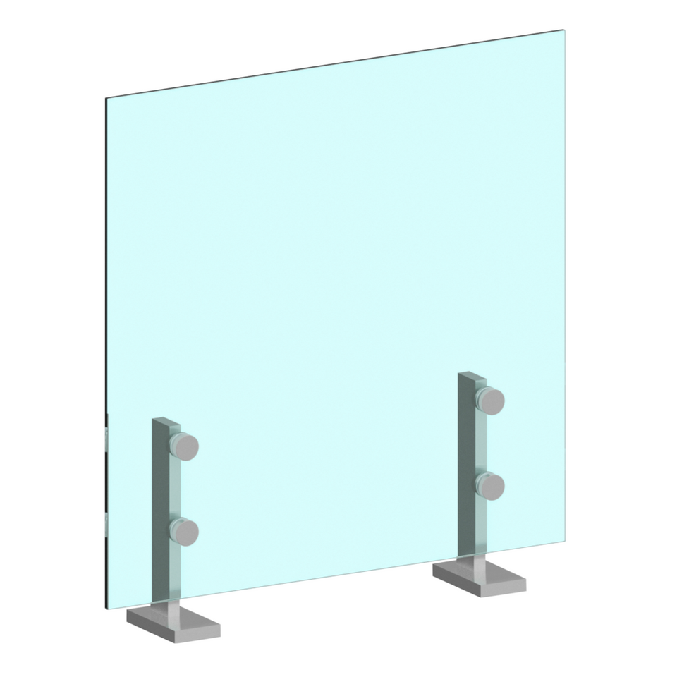Grey Goat Hardware - Railing Mini Posts with Glass