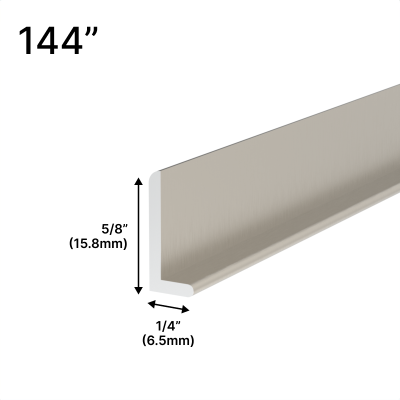 [LC1/4-144] GGH Mirror L & J Channels - 5/8" - 144" Length