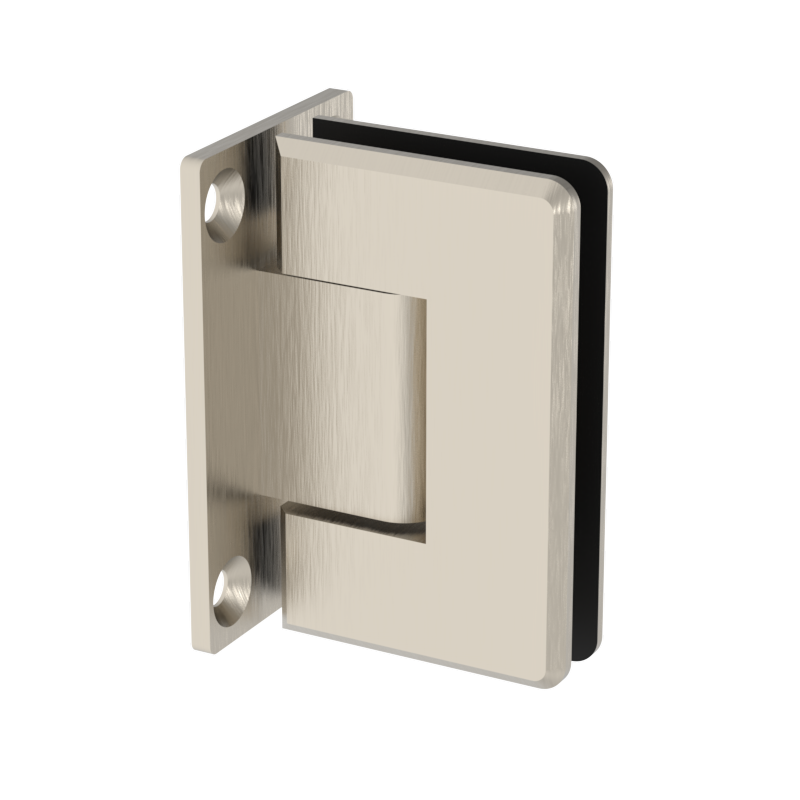 GGH Shower Hinge - Beveled Regular Duty - Wall Mount, Full Plate