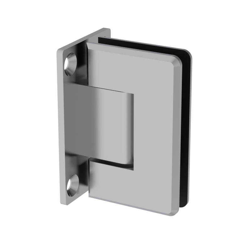 GGH Shower Hinge - Beveled Regular Duty - Wall Mount, Full Plate