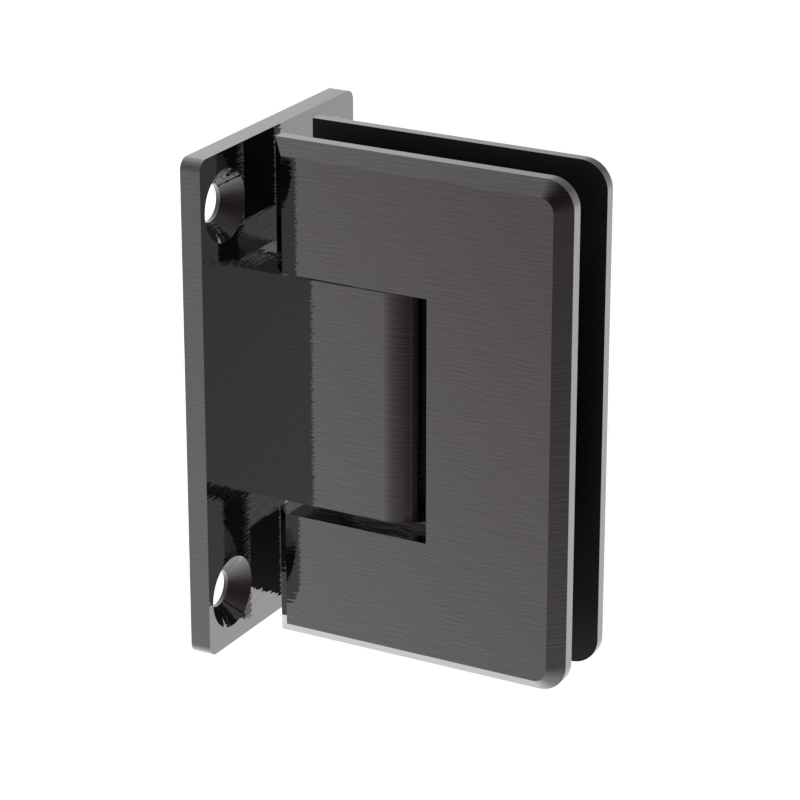 GGH Shower Hinge - Beveled Regular Duty - Wall Mount, Full Plate