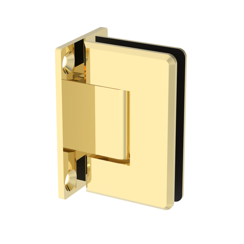 GGH Shower Hinge - Beveled Regular Duty - Wall Mount, Full Plate