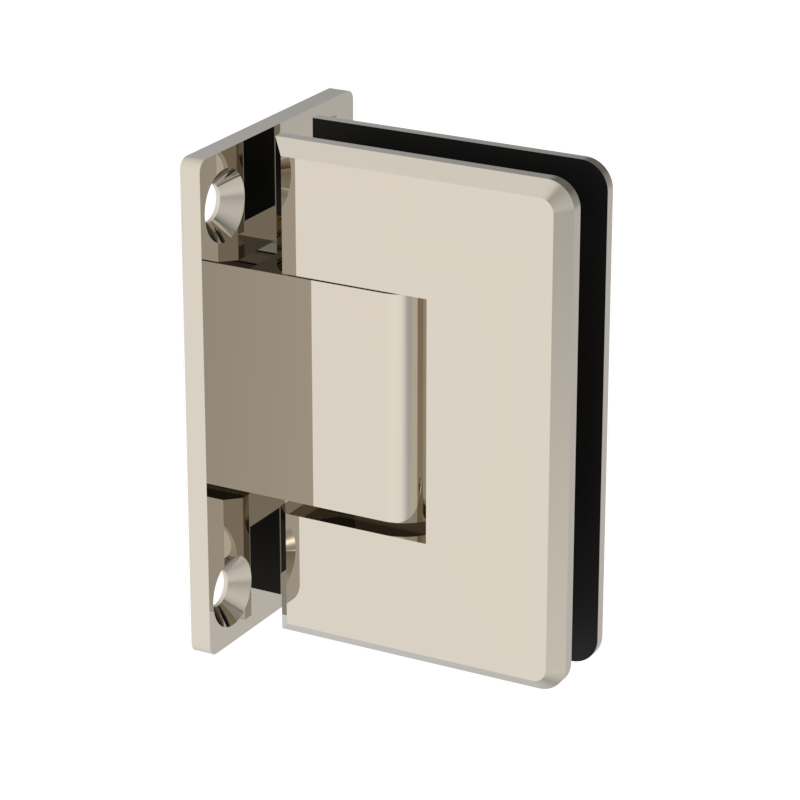 GGH Shower Hinge - Beveled Regular Duty - Wall Mount, Full Plate