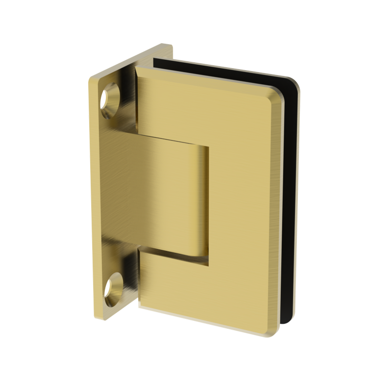 GGH Shower Hinge - Beveled Regular Duty - Wall Mount, Full Plate