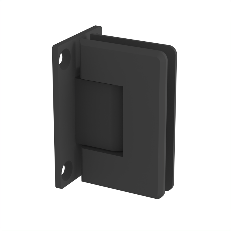 [BEV037] BEVERLY Series GGH Shower Hinge - Beveled Regular Duty - Wall Mount, Full Plate