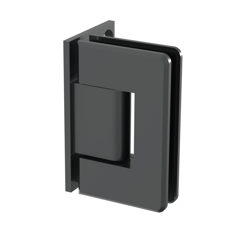 [BEV044] BEVERLY Series GGH Shower Hinge - Beveled Regular Duty - Wall Mount, Offset Plate