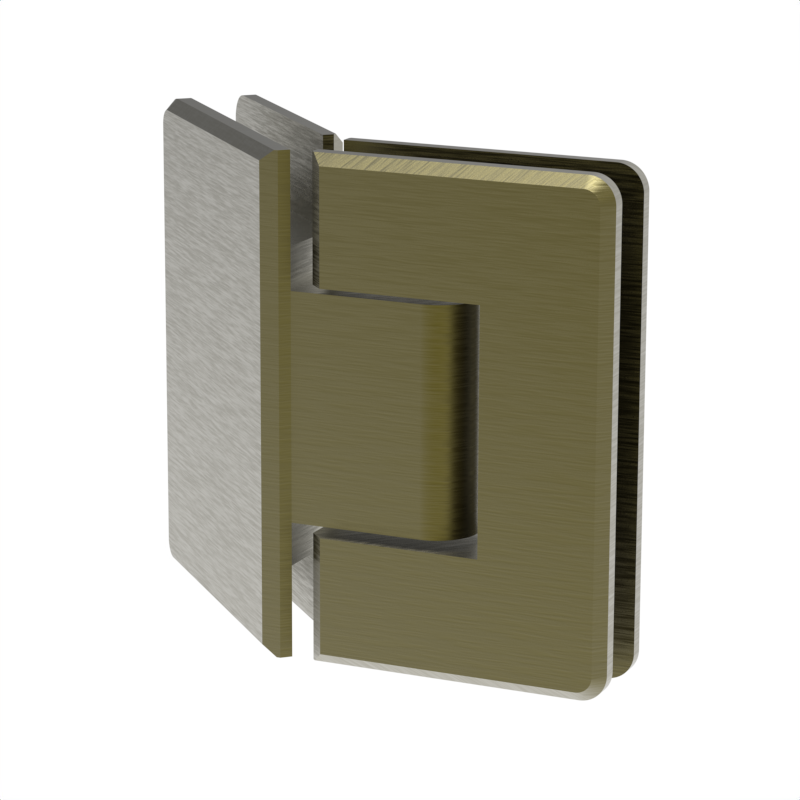 [BEV045] BEVERLY Series GGH Shower Hinge - Beveled Regular Duty - Glass Mount, Neo Angle 135°