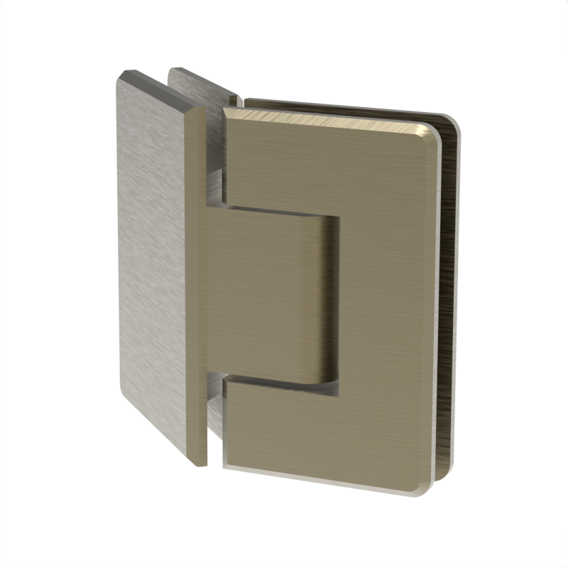 [BEV045] BEVERLY Series GGH Shower Hinge - Beveled Regular Duty - Glass Mount, Neo Angle 135°