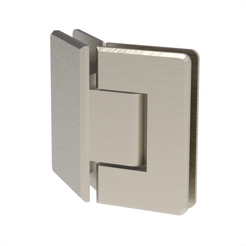 [BEV045] BEVERLY Series GGH Shower Hinge - Beveled Regular Duty - Glass Mount, Neo Angle 135°