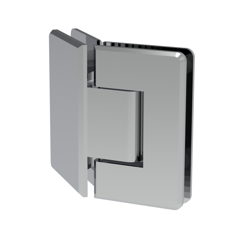 [BEV045] BEVERLY Series GGH Shower Hinge - Beveled Regular Duty - Glass Mount, Neo Angle 135°