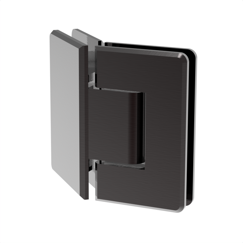 [BEV045] BEVERLY Series GGH Shower Hinge - Beveled Regular Duty - Glass Mount, Neo Angle 135°