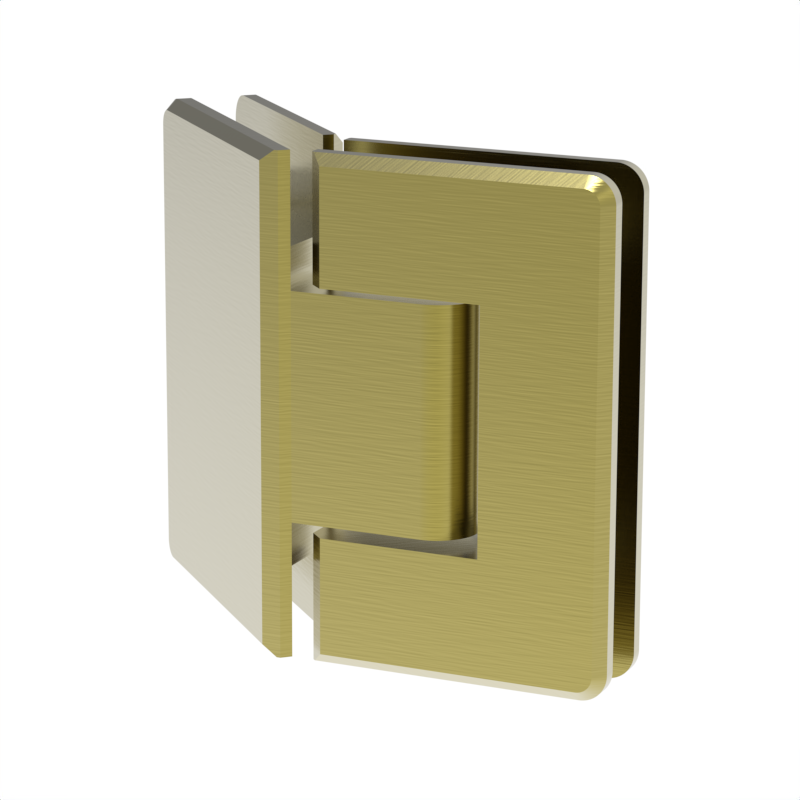 [BEV045] BEVERLY Series GGH Shower Hinge - Beveled Regular Duty - Glass Mount, Neo Angle 135°