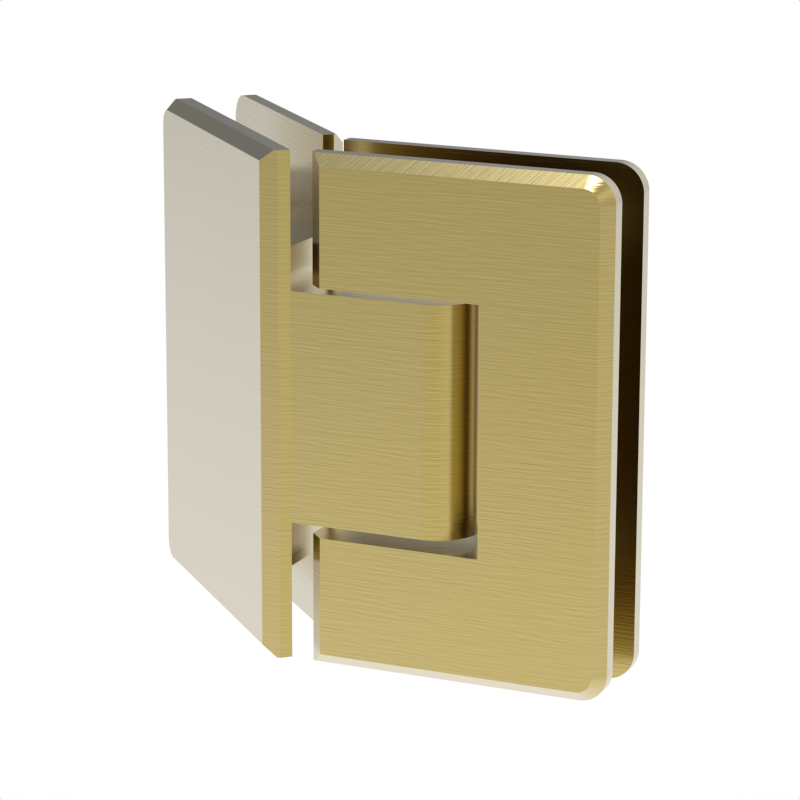 [BEV045] BEVERLY Series GGH Shower Hinge - Beveled Regular Duty - Glass Mount, Neo Angle 135°