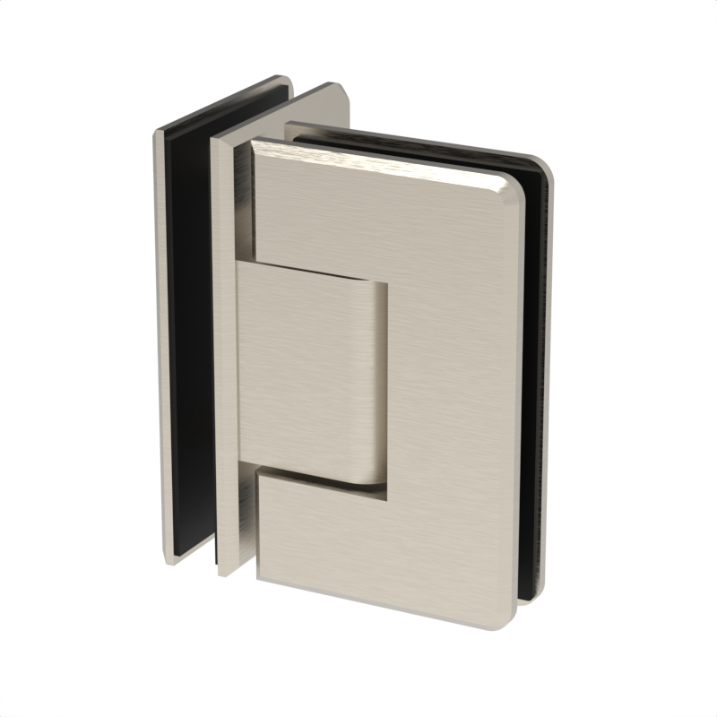 [BEV092] BEVERLY Series GGH Shower Hinge - Beveled Regular Duty - Glass to Glass 90°