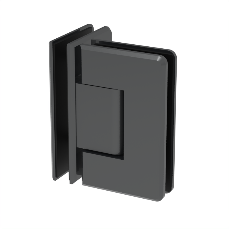 [BEV092] BEVERLY Series GGH Shower Hinge - Beveled Regular Duty - Glass to Glass 90°
