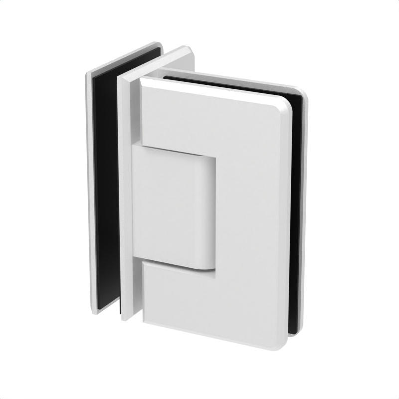 [BEV092] BEVERLY Series GGH Shower Hinge - Beveled Regular Duty - Glass to Glass 90°