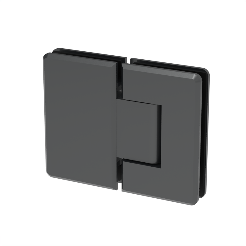 [BEV180] BEVERLY Series GGH Shower Hinge - Beveled Regular Duty - Glass Mount 180°
