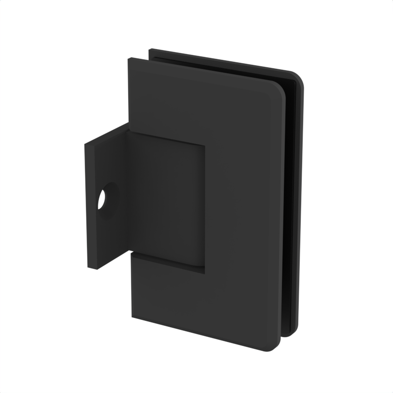 GGH Shower Hinge - Beveled Regular Duty - Wall Mount, Pony Plate