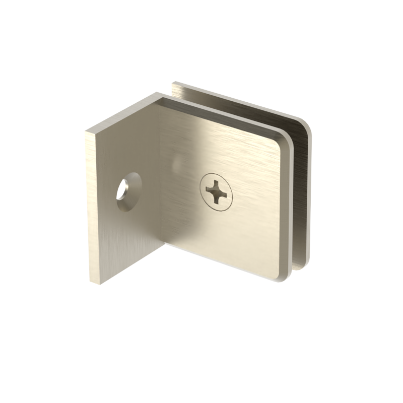 [BEVC037] GGH Shower Clamp - Square - Wall Mount, Short Offset