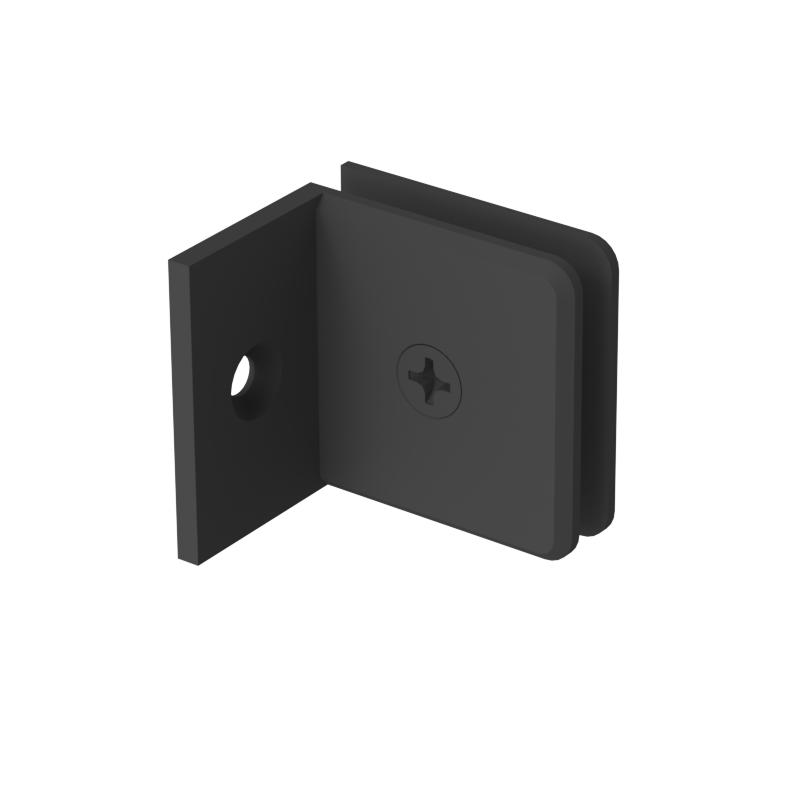 [BEVC037] GGH Shower Clamp - Square - Wall Mount, Short Offset