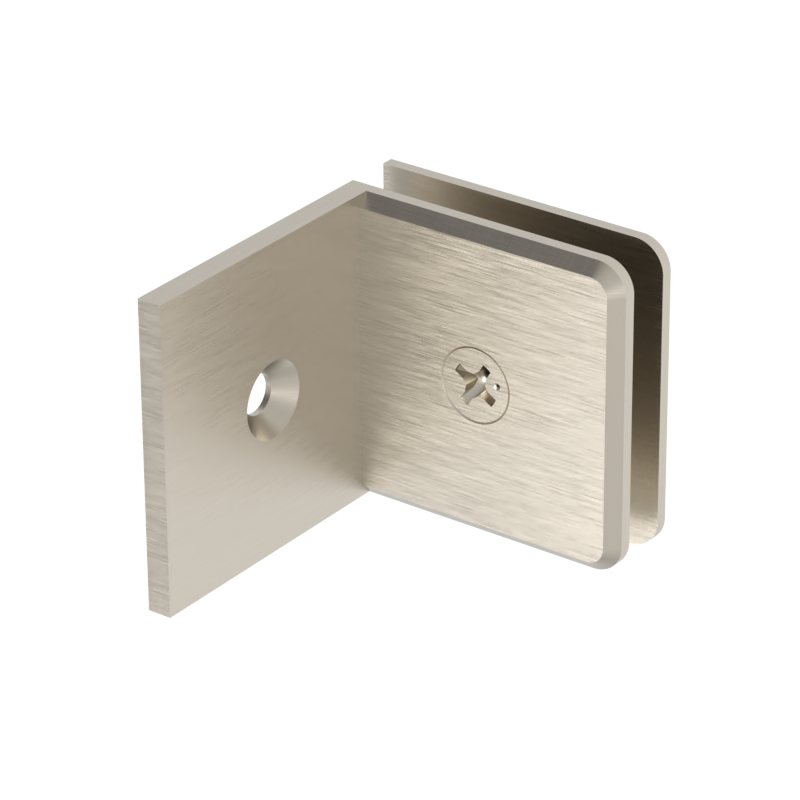 [BEVC039] GGH Shower Clamp - Beveled - Wall Mount, Offset