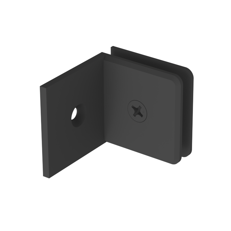 [BEVC039] GGH Shower Clamp - Beveled - Wall Mount, Offset
