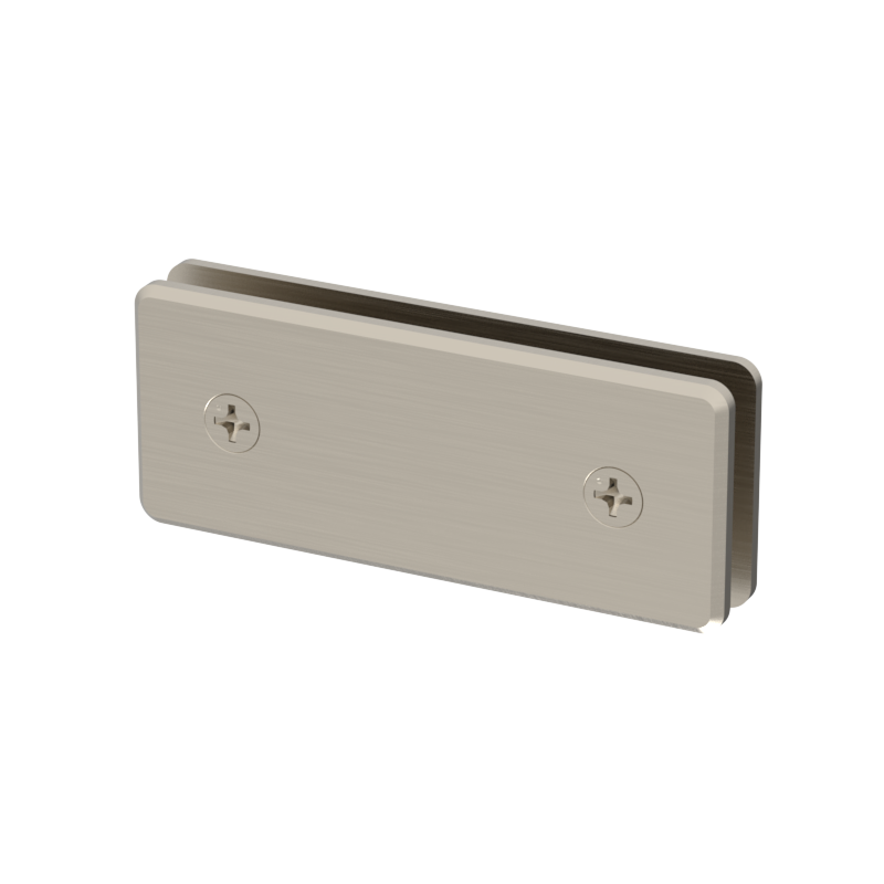 [BEVC180] GGH Shower Clamp - Beveled - Transom Glass To Glass (Large) - 180° Fixed