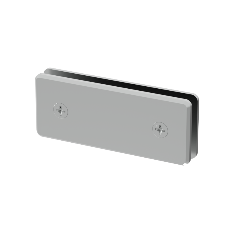 [BEVC180] GGH Shower Clamp - Beveled - Transom Glass To Glass (Large) - 180° Fixed