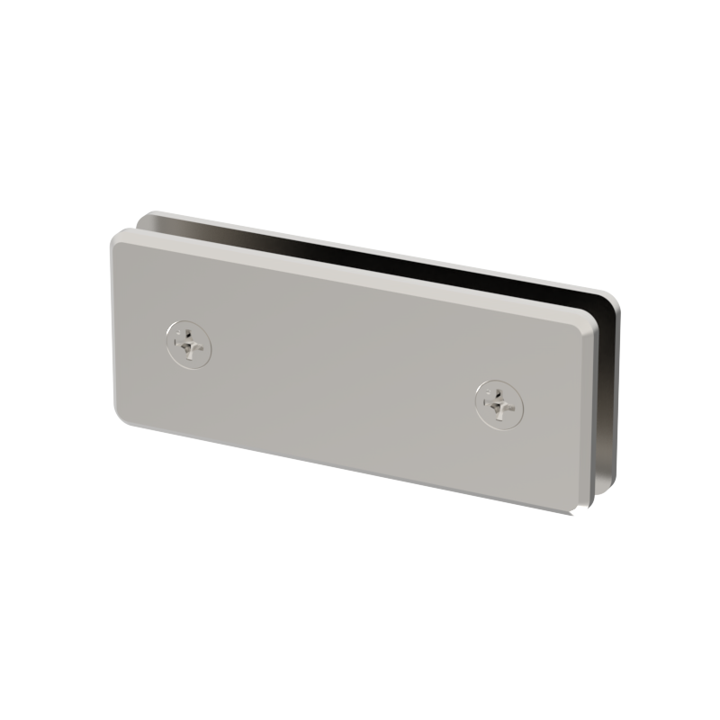 [BEVC180] GGH Shower Clamp - Beveled - Transom Glass To Glass (Large) - 180° Fixed