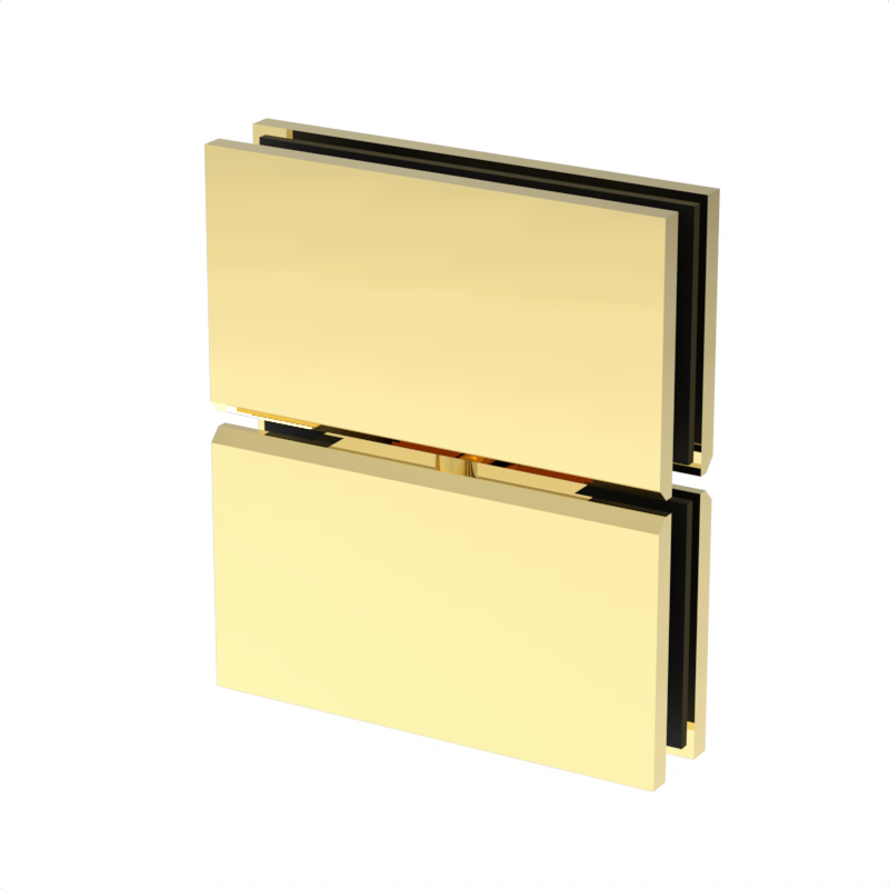 GGH Shower Pivot - Square Regular Duty - Glass to Glass