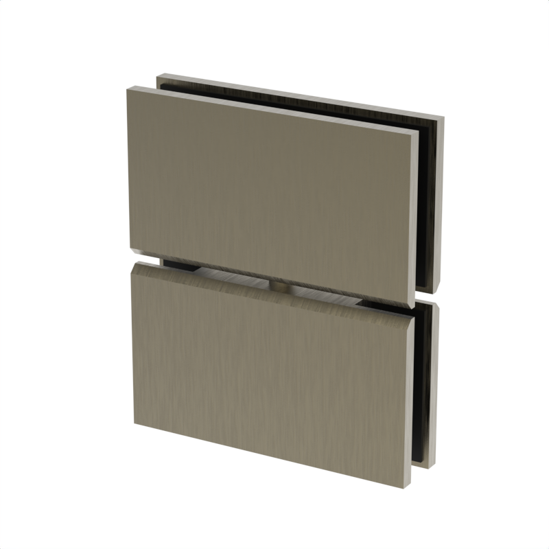 GGH Shower Pivot - Square Regular Duty - Glass to Glass