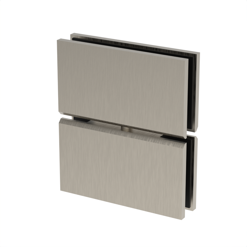 GGH Shower Pivot - Square Regular Duty - Glass to Glass