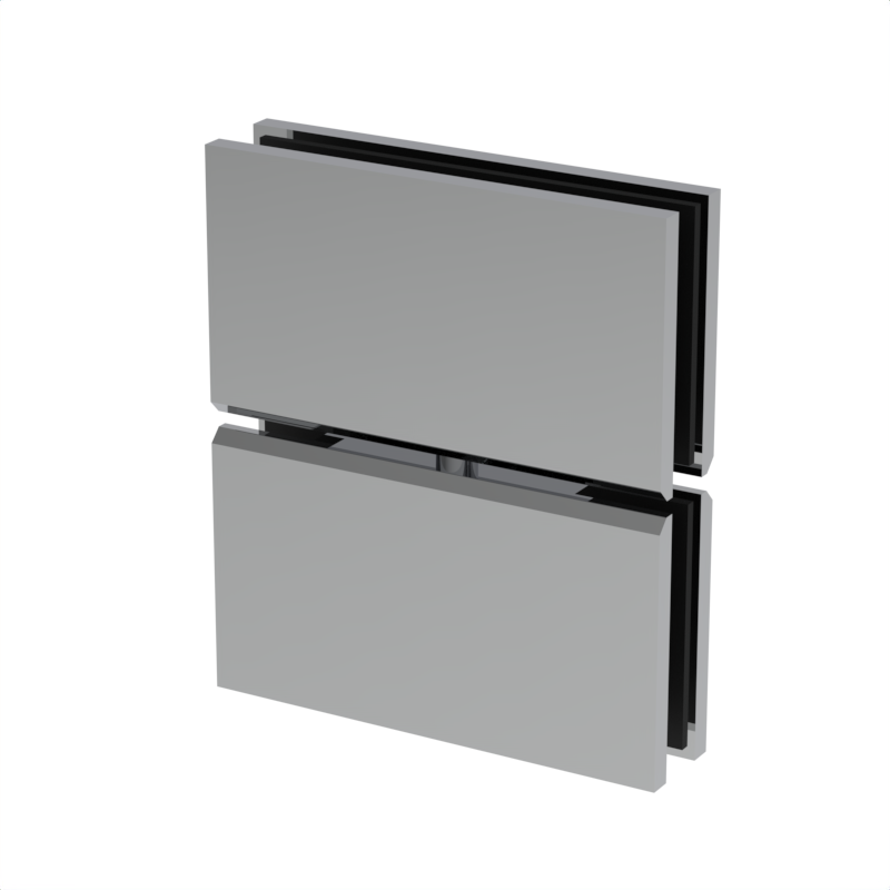 GGH Shower Pivot - Square Regular Duty - Glass to Glass