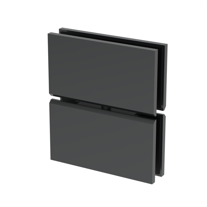GGH Shower Pivot - Square Regular Duty - Glass to Glass
