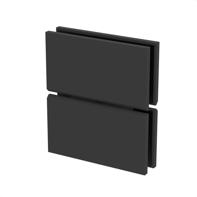 GGH Shower Pivot - Square Regular Duty - Glass to Glass