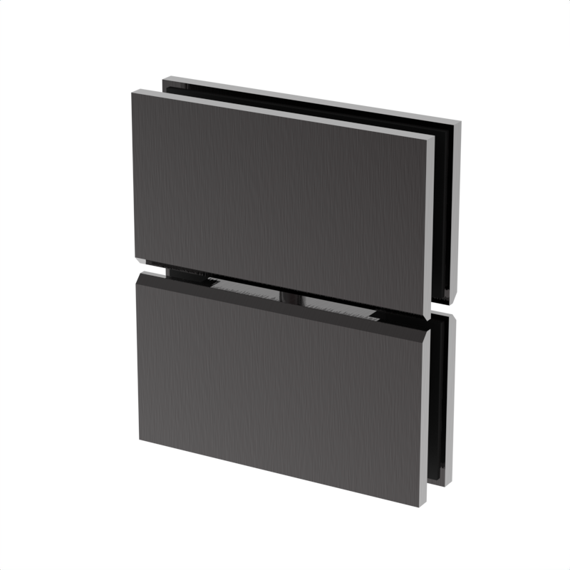 GGH Shower Pivot - Square Regular Duty - Glass to Glass