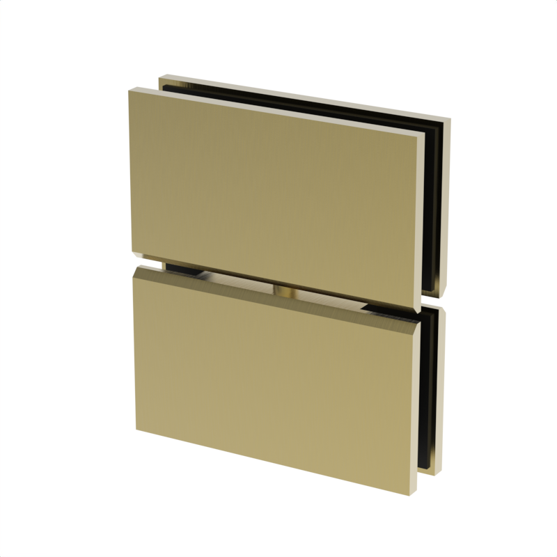 GGH Shower Pivot - Square Regular Duty - Glass to Glass