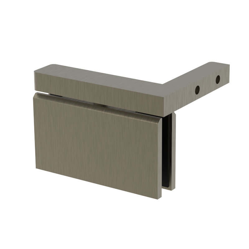 GGH Shower Pivot - Square Regular Duty - Top or Bottom, Offset (Right)