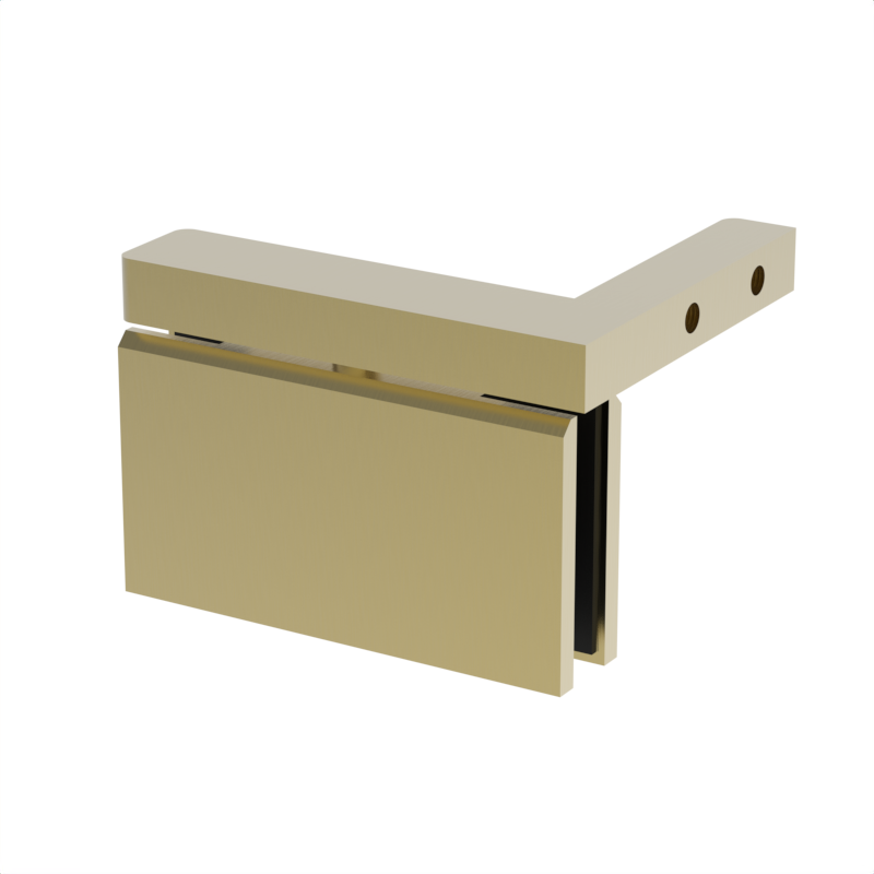 GGH Shower Pivot - Square Regular Duty - Top or Bottom, Offset (Right)