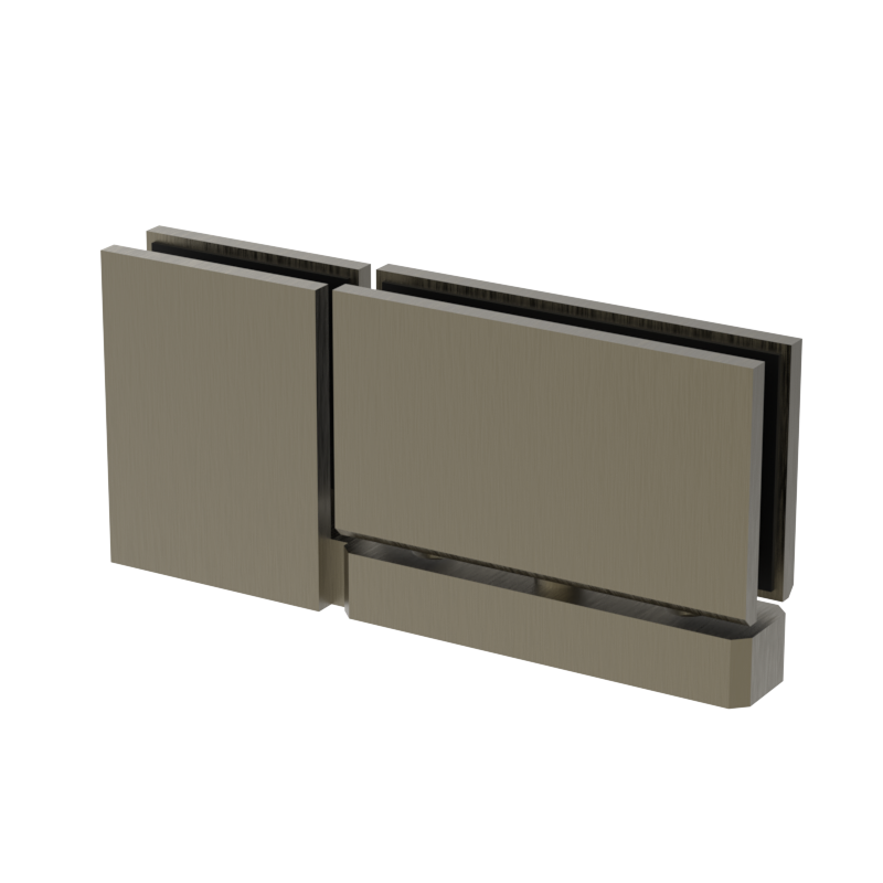 GGH Shower Pivot - Square Regular Duty - Top or Bottom with Attached U-Clamp Hinge