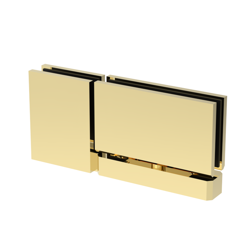 GGH Shower Pivot - Square Regular Duty - Top or Bottom with Attached U-Clamp Hinge